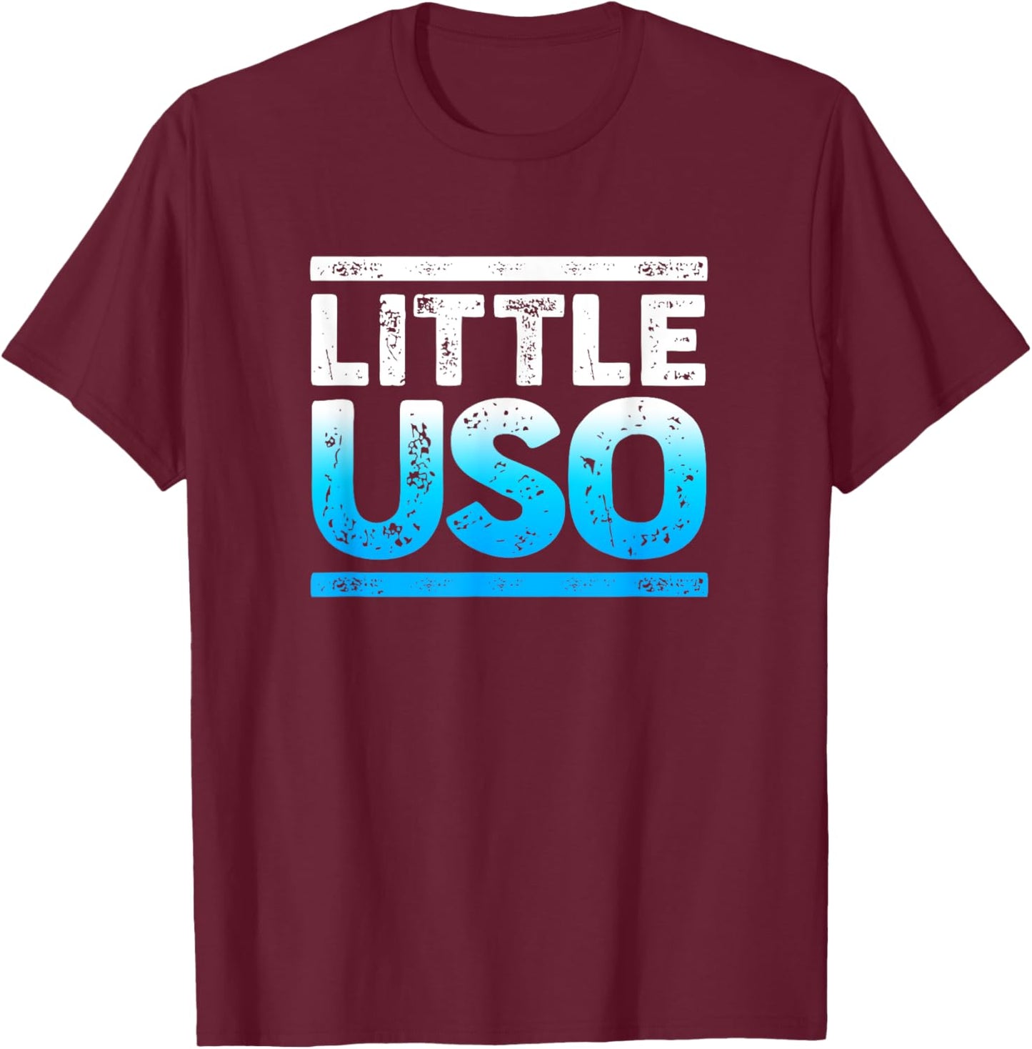 Funny American Samoan Pride Little Uso Samoa T-Shirt - T-Shirt | Maroon