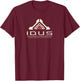 Futuristic IDUS Sci-Fi AI Symbol Pragmata System Game Design T-Shirt - T-Shirt | Maroon