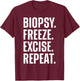 Dermatologist Design Women Dermatology Dermatologist T-Shirt - T-Shirt | Maroon