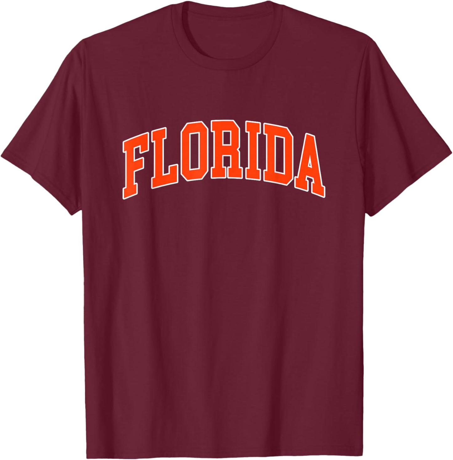 Florida - Throwback Design - Classic T-Shirt - T-Shirt | Maroon