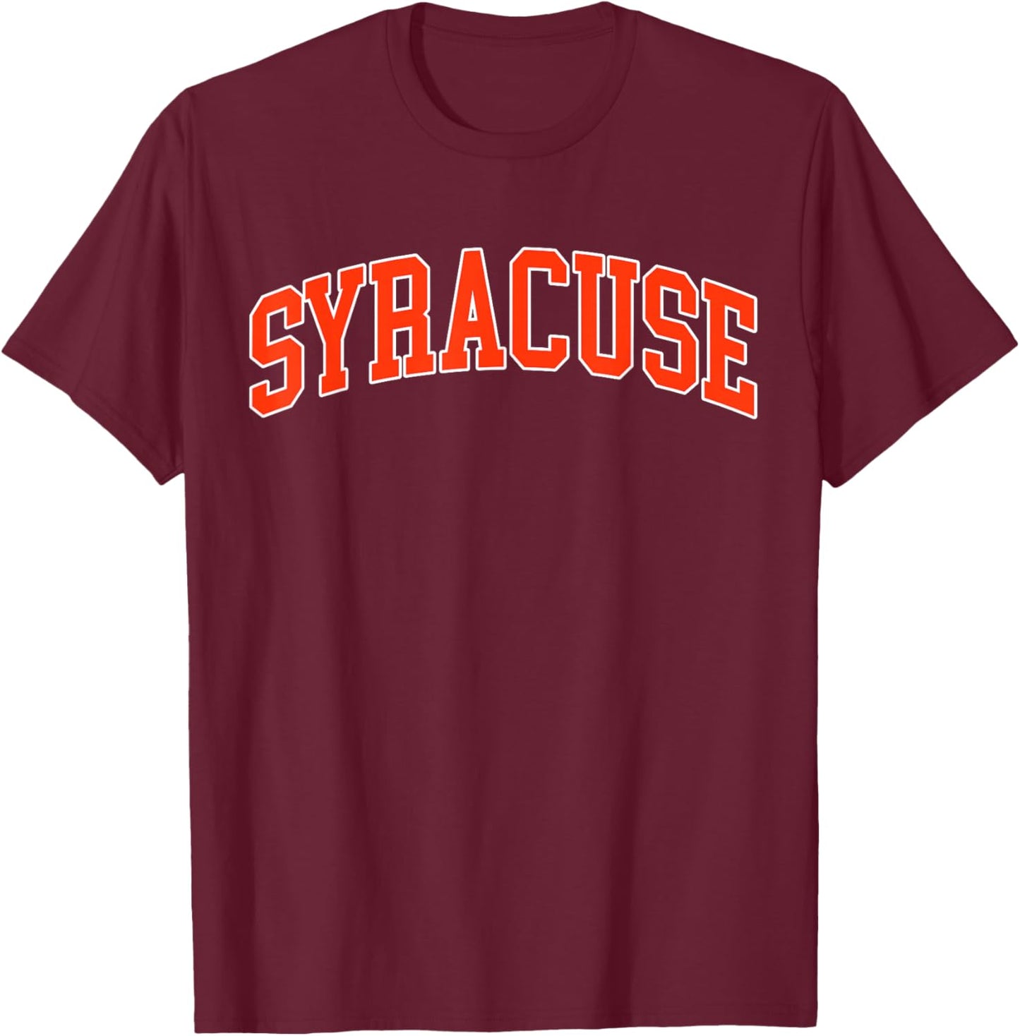 Syracuse - Throwback Design - Classic Syracuse T-Shirt - T-Shirt | Maroon