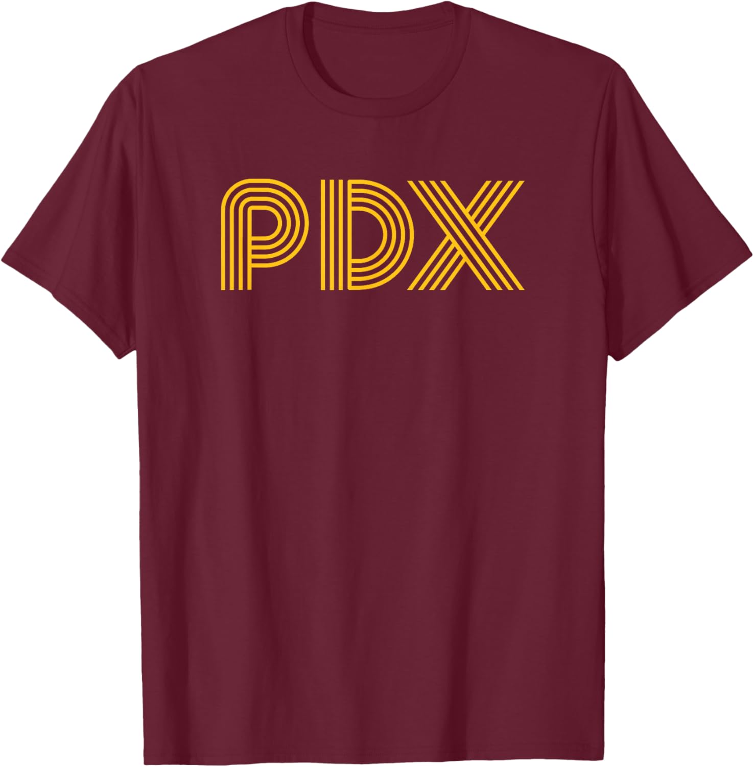 PDX T-Shirt - T-Shirt | Maroon