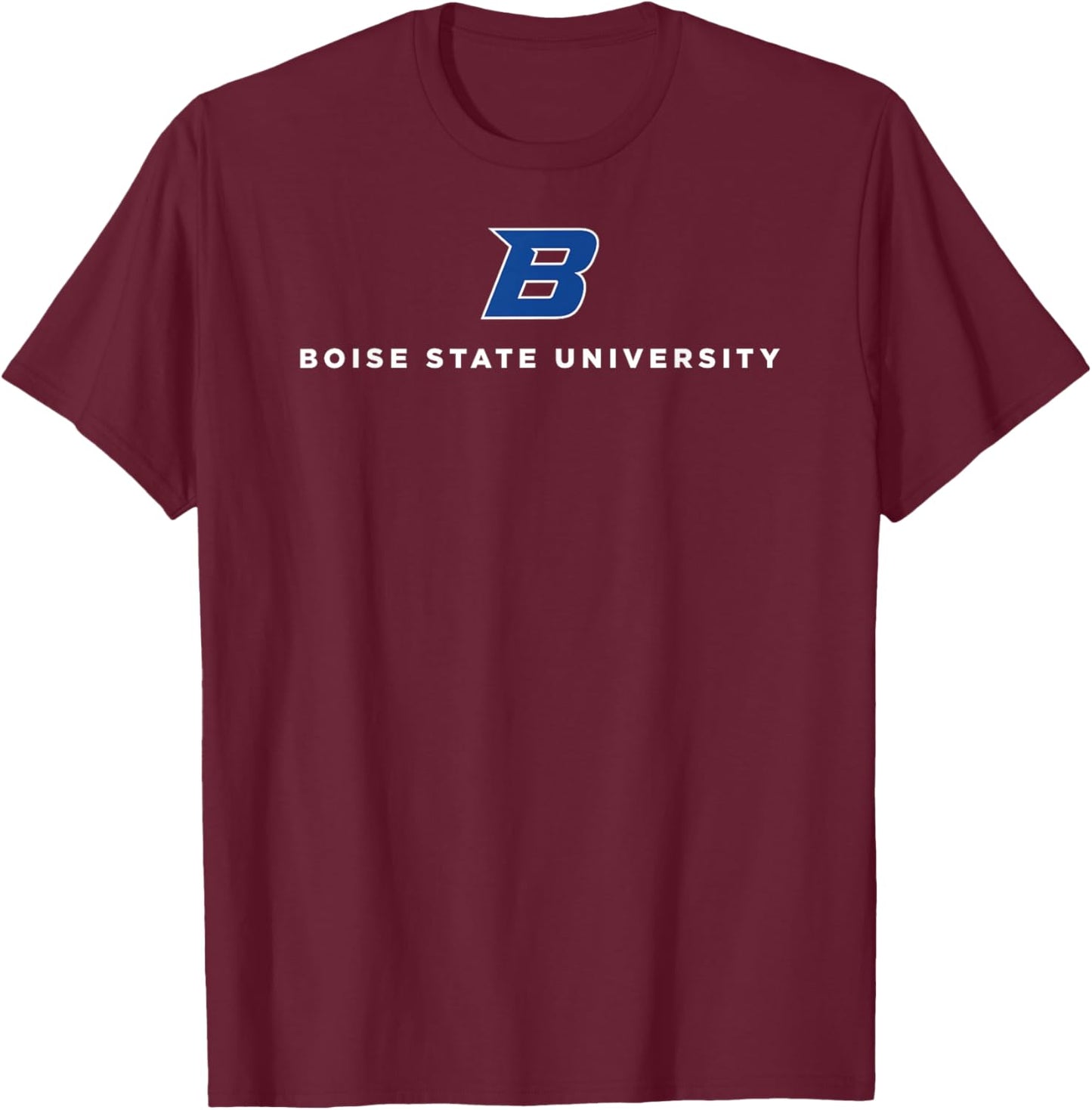 Boise State Broncos Classic Black Officially Licensed T-Shirt - T-Shirt | Maroon