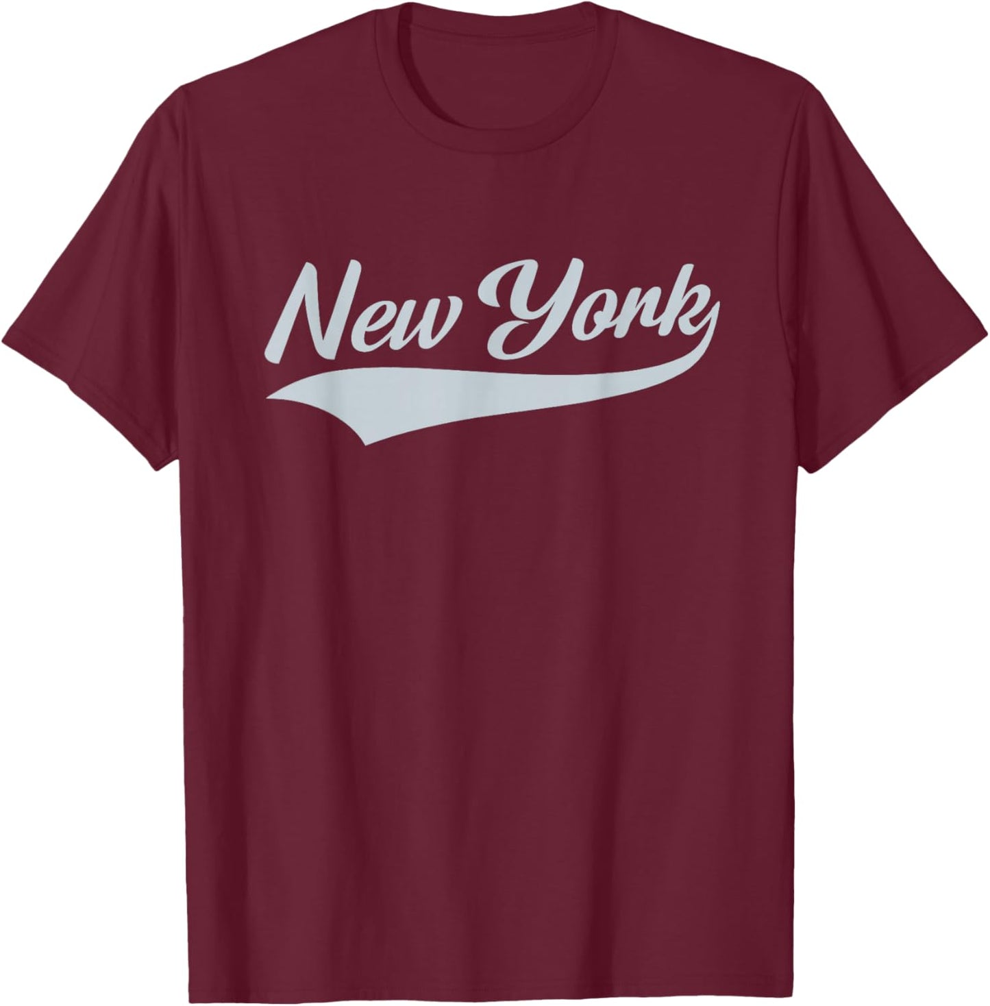 NEW YORK - Throwback Design - Classic T-Shirt - T-Shirt | Maroon