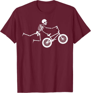BMX Art Women Toddler Boys Off Road BMX Riding BMX T-Shirt - T-Shirt | Maroon