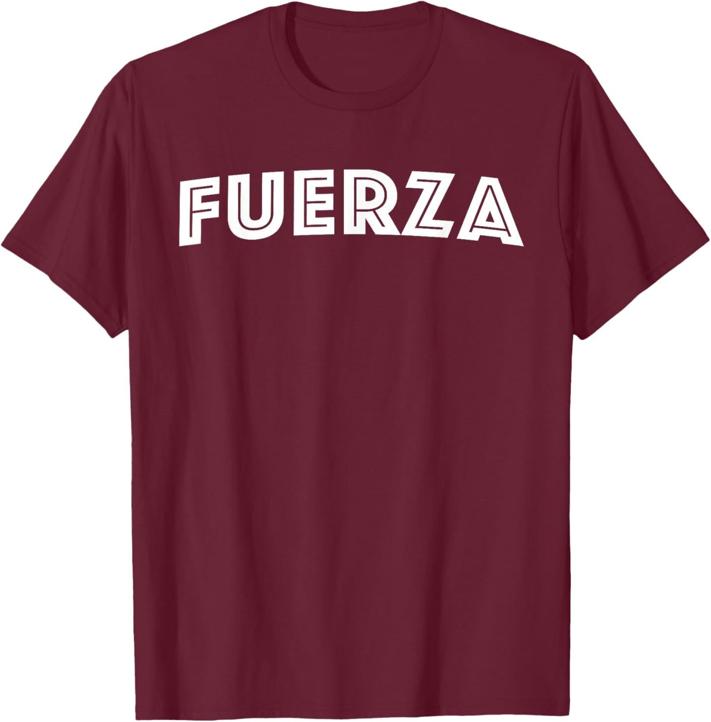 Fuerza T-Shirt - T-Shirt | Maroon