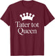 Tater Tot Funny Foodie - Cute Potato Lover T-Shirt - T-Shirt | Maroon