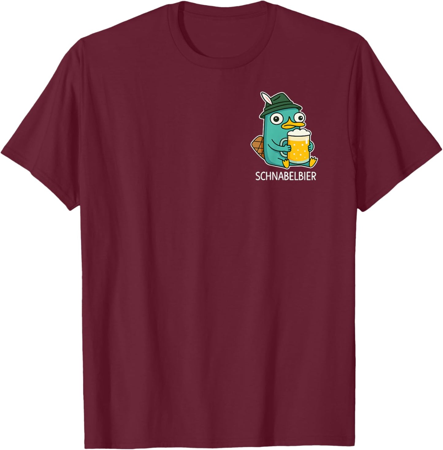 Schnabel Beer Measure X Delicious Beer Wiesn Bayern Oktoberfest T-Shirt - T-Shirt | Maroon
