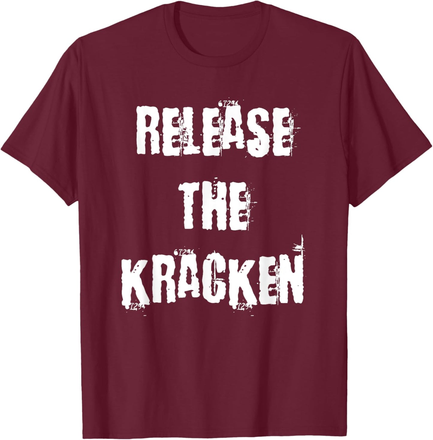 Release the Kracken T-Shirt - T-Shirt | Maroon