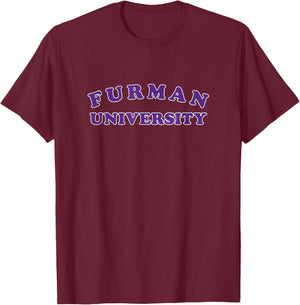 Furman Paladins | Official NCAA University Merch | RYLFUR01 T-Shirt - T-Shirt | Maroon