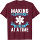 Making a Difference one Call at a Time Paramedic T-Shirt - T-Shirt | Maroon