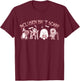 Inclusion Isn't Scary Teacher Skeleton Ghost Cute T-Shirt - T-Shirt | Maroon