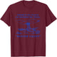 Beaver Valley Peak of Pinnacle Travel Humor T-Shirt - T-Shirt | Maroon