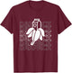 Milky Banana Funny Text Dakpack Vintage Women Kids T-Shirt - T-Shirt | Maroon