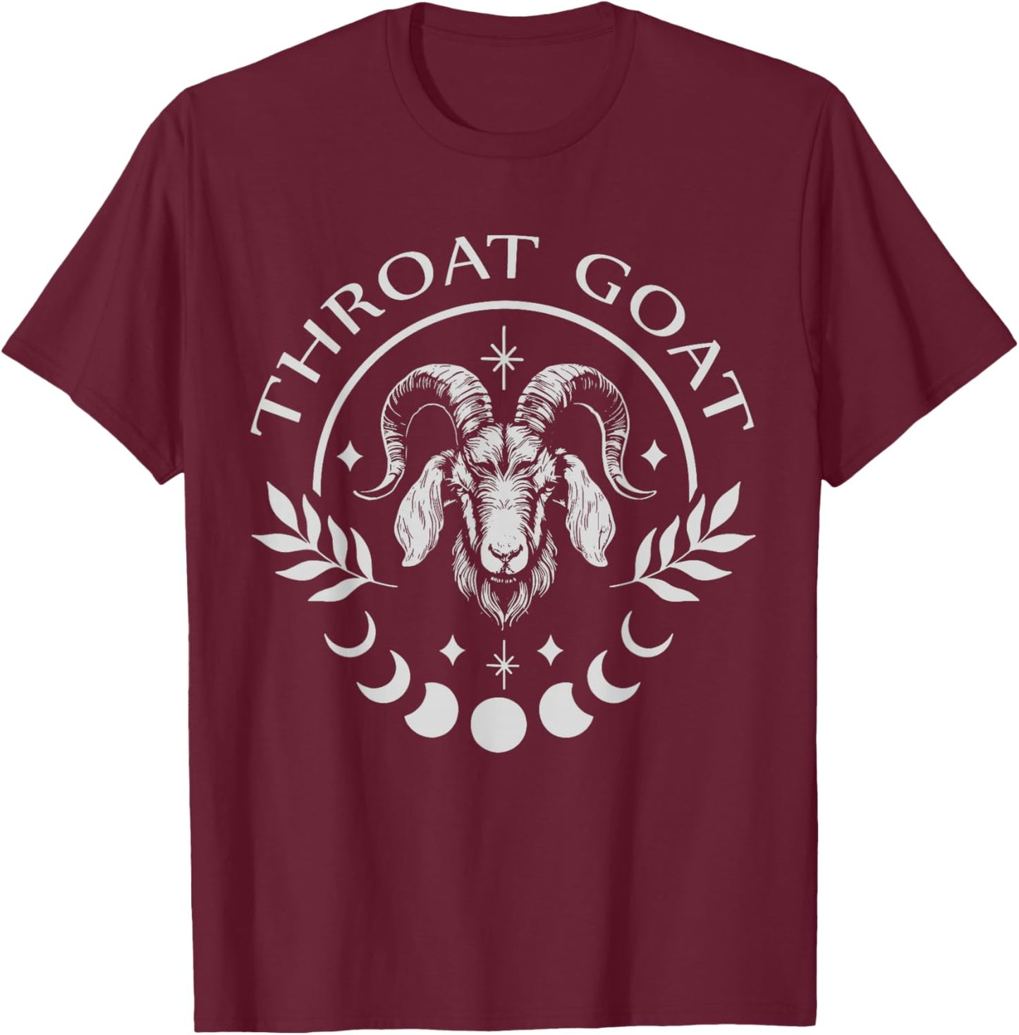 Humorous Graphic , Black, Small T-Shirt - T-Shirt | Maroon