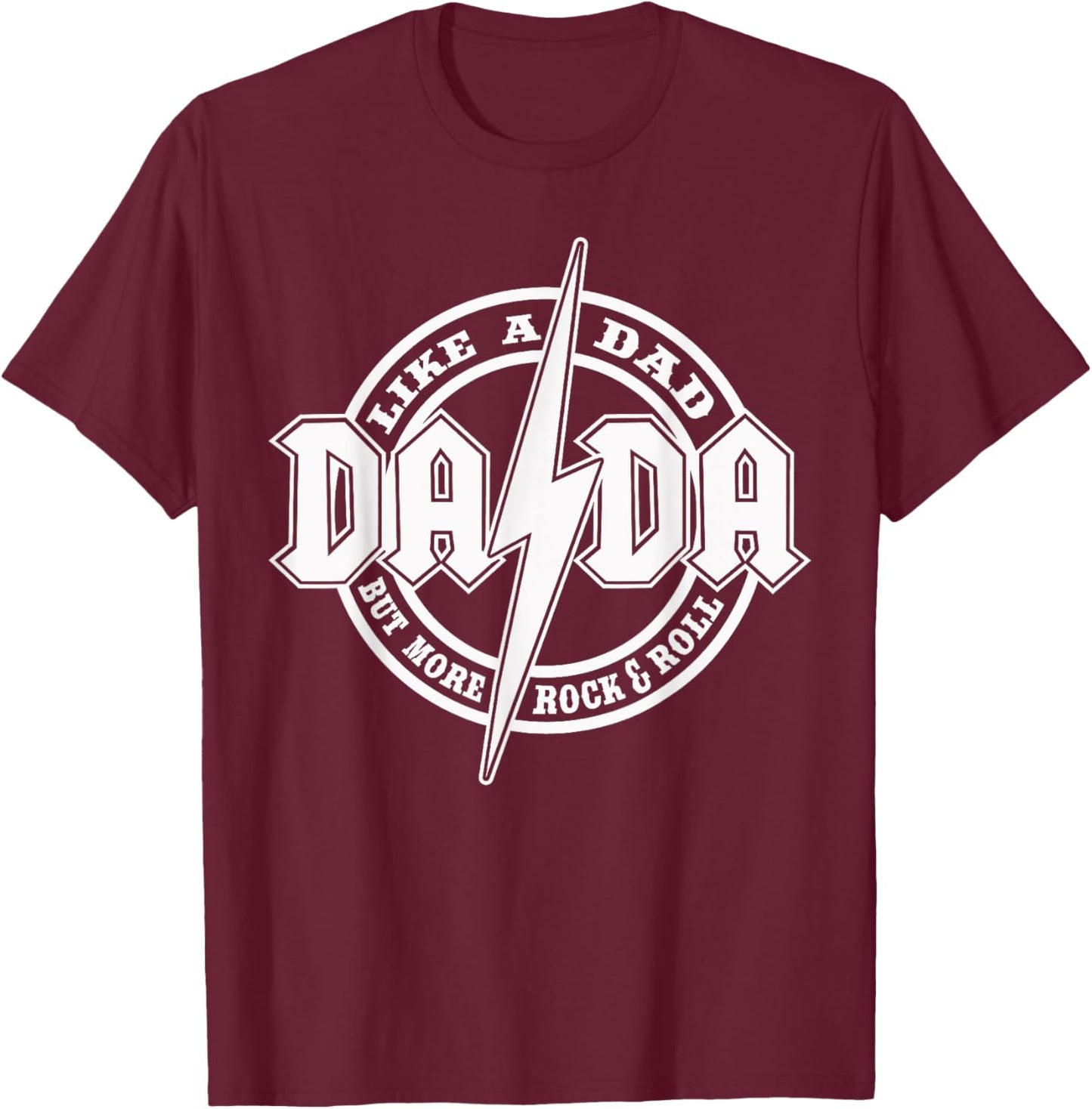 Hard Rock Dada - Dada Lightning Bolt T-Shirt - T-Shirt | Maroon