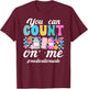 Count On Me Medication Aide Med Aide Medication Aides T-Shirt - T-Shirt | Maroon