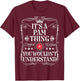 Funny Vintage Pam Name And Gifts -Adult Pam Name Black Small Short Sleeve T-Shirt - T-Shirt | Maroon