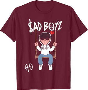 Junior H Tumbado Regional Mexican $ad Boyz Belico Corridos T-Shirt - T-Shirt | Maroon