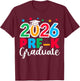 Pre-k Graduation 2026 Last Day of School T-Shirt - T-Shirt | Maroon