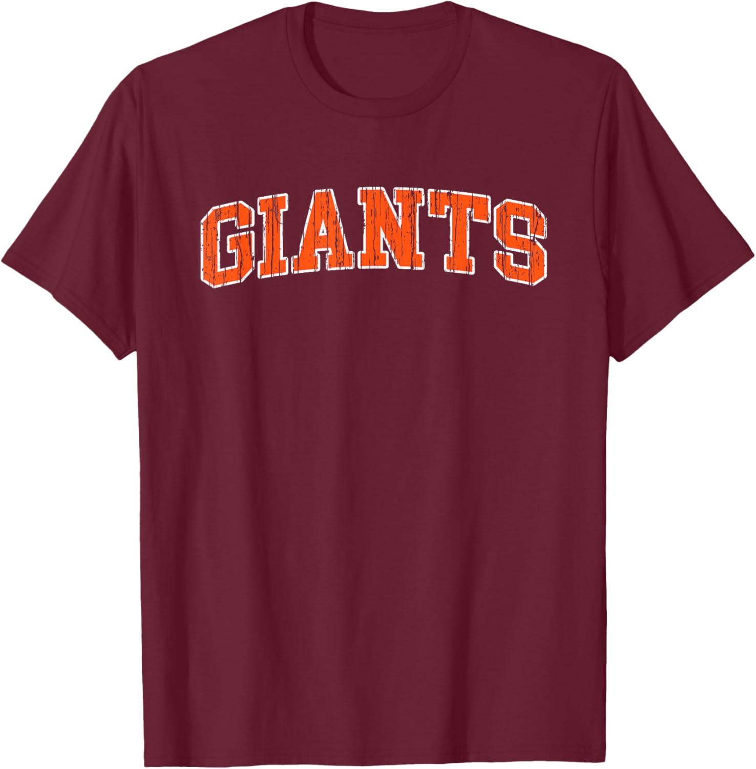 Giants Vintage Gifts Women Boys Girls Kids T-Shirt - T-Shirt | Maroon