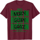 God Is Rich In Mercy Glory Grace Christian Modern Graphic T-Shirt - T-Shirt | Maroon