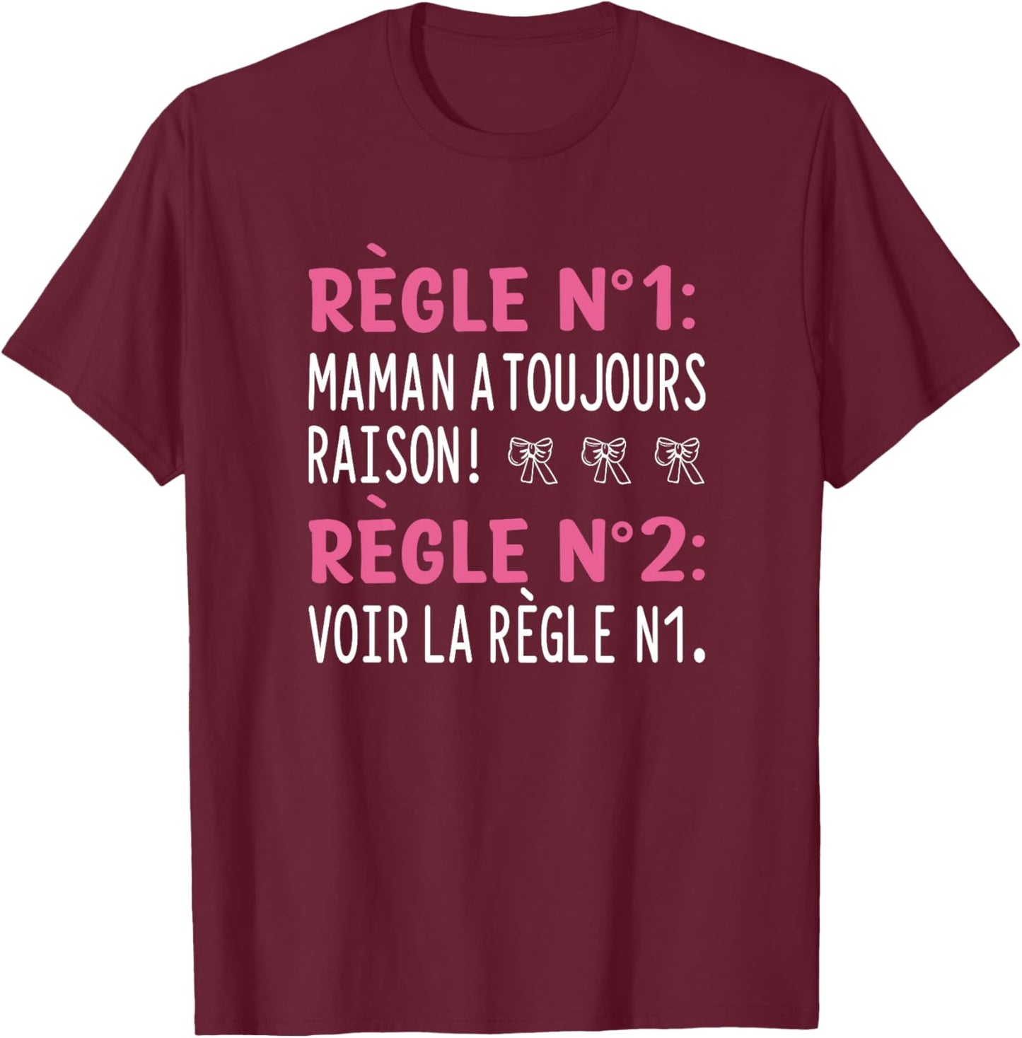 pour Fête des Mères Maman Rigolo Anniversaire Femme Humour Haut de Gamme T-Shirt - T-Shirt | Maroon