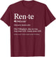 Retirement Definition Funny Saying for Retirement Retirees T-Shirt - T-Shirt | Maroon