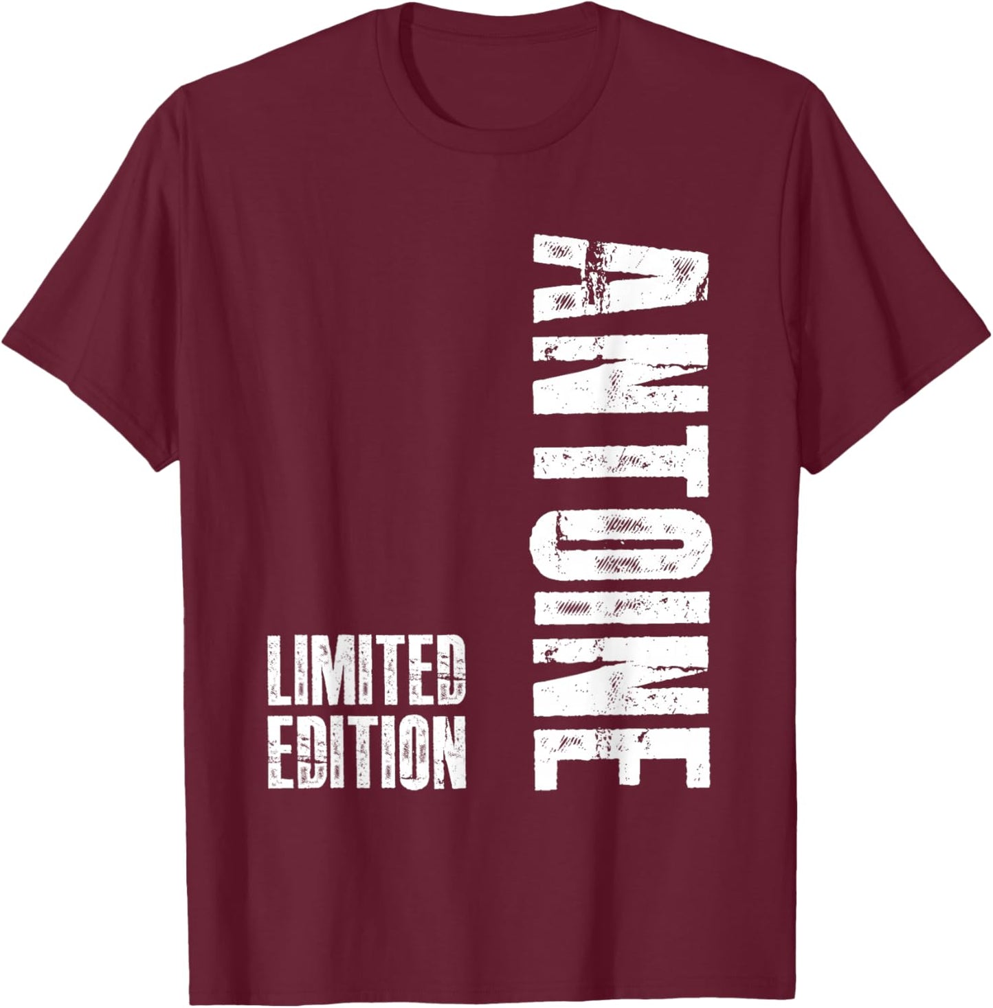 Antoine Funny Gift Name Antoine T-Shirt - T-Shirt | Maroon