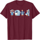 Radiologic Technologist Goose X-ray Tech Radiologic Ct MRI T-Shirt - T-Shirt | Maroon