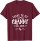 Women's Soon to Be Grammy Est 2026 First Time Mom Mother's Day V-Neck T-Shirt - T-Shirt | Maroon