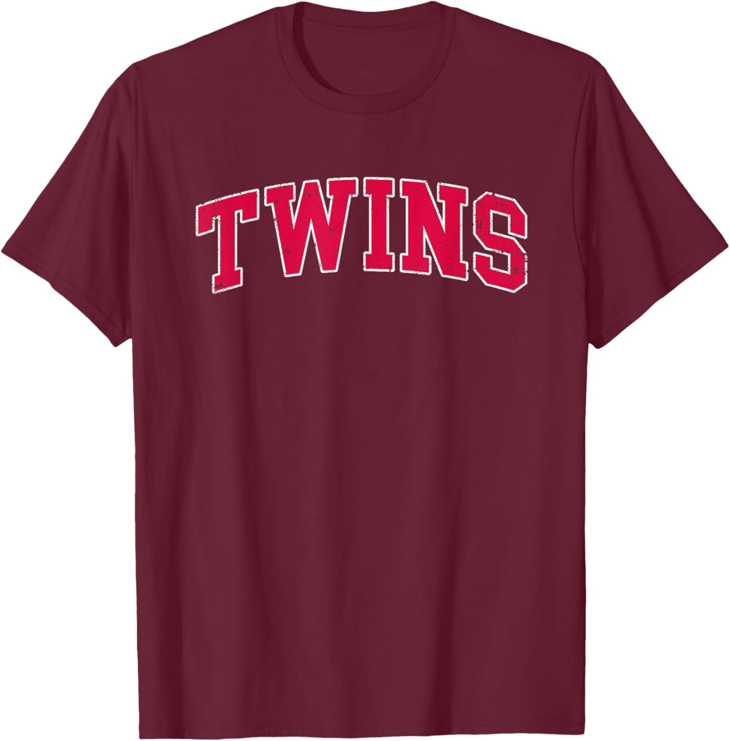 Twins Classic Gift Women Boys Girls Kids T-Shirt - T-Shirt | Maroon