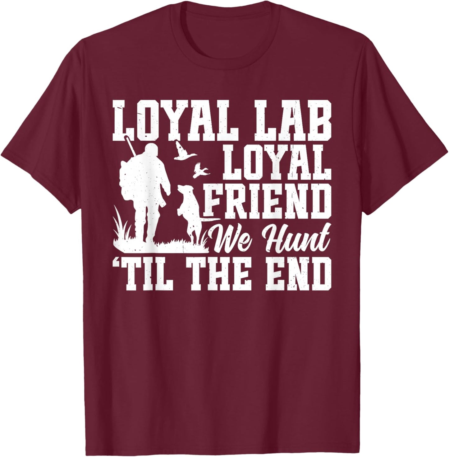 Duck Hunting T-Shirt - T-Shirt | Maroon
