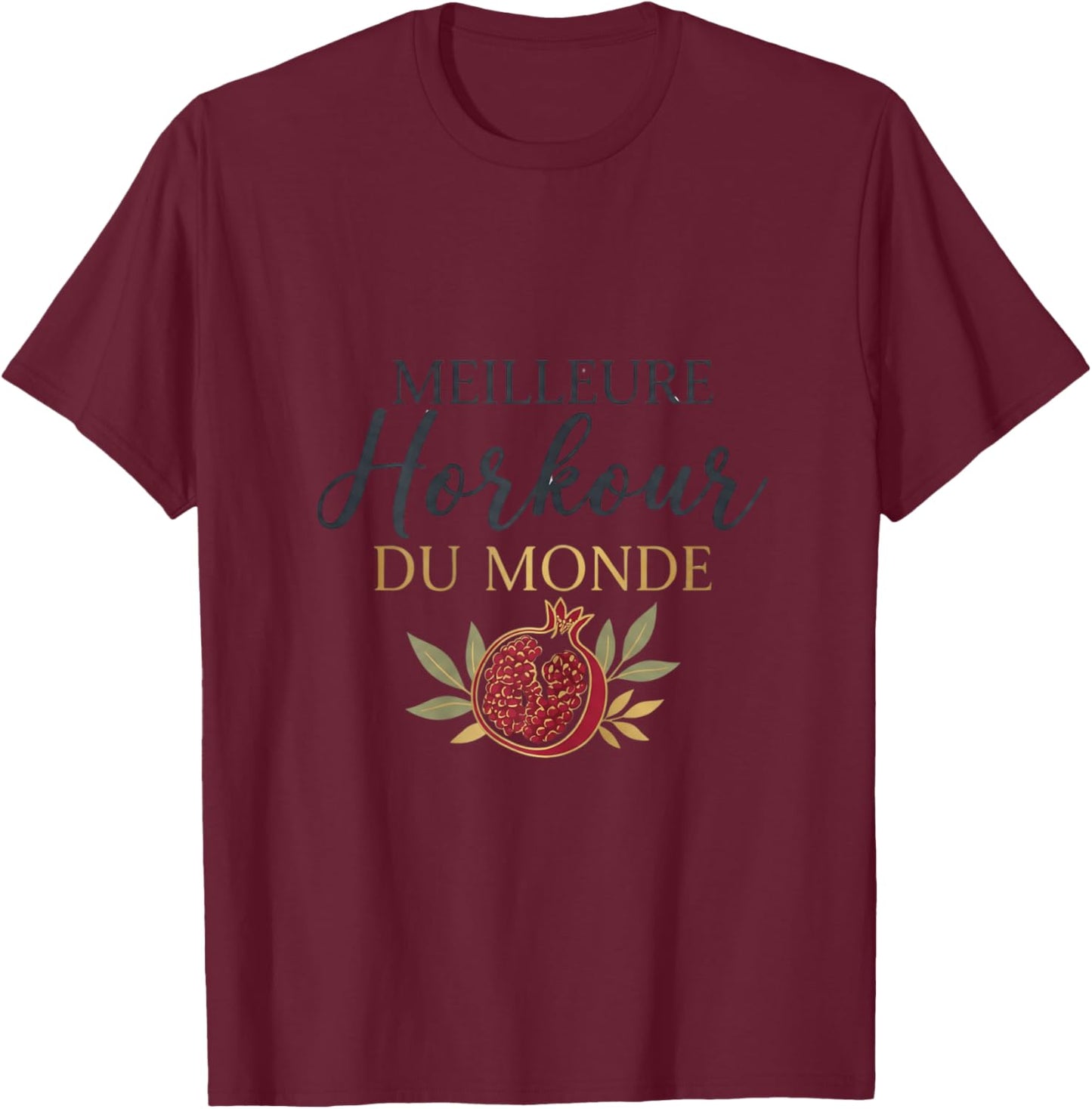 Femme Meilleure Horkour – Fierté Arménienne - Tante armenienne T-Shirt - T-Shirt | Maroon