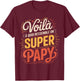 This Is What A Great Hero Looks Like Super Grandpa T-Shirt - T-Shirt | Maroon