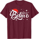 Christmas - Believe Santa Claus Believe Christmas Men Women T-Shirt - T-Shirt | Maroon