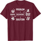 Accountant CPA Bookkeeper Funny Accounting T-Shirt - T-Shirt | Maroon