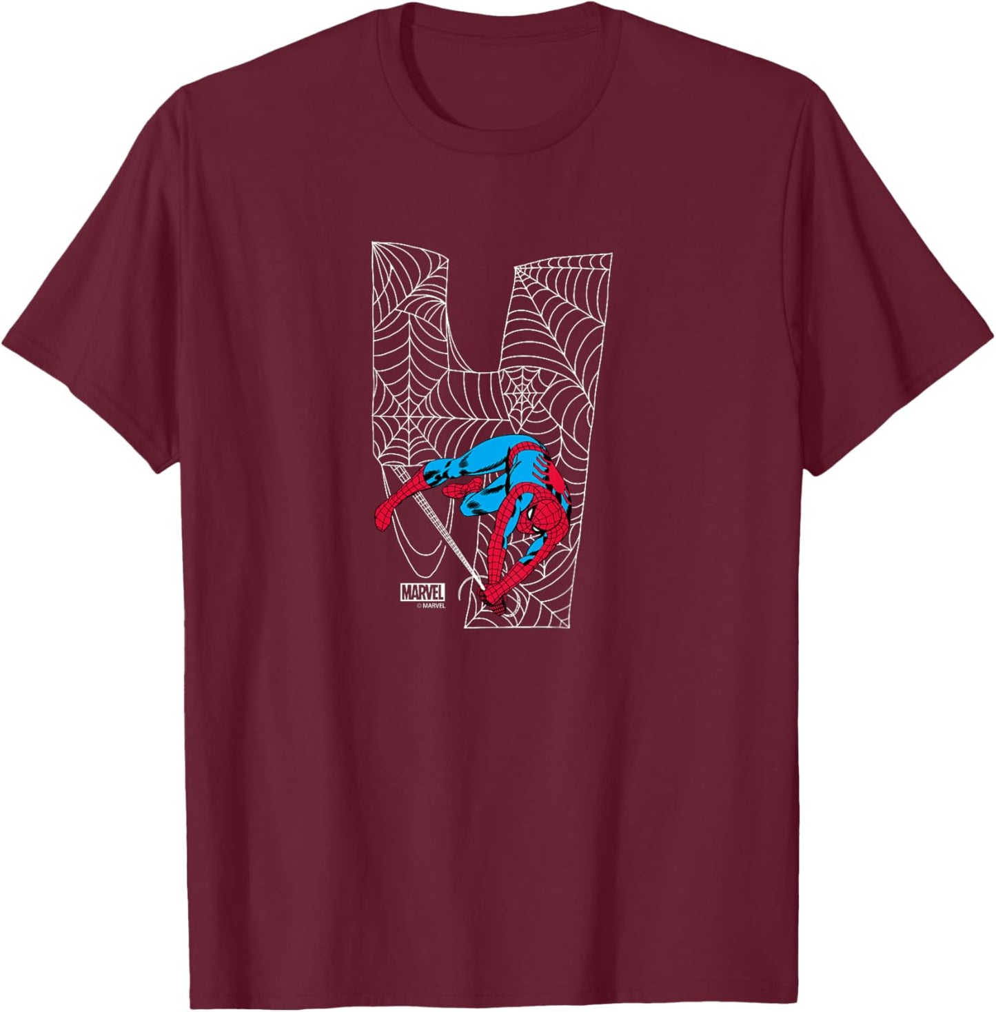Kids Spider-Man - 4th Birthday T-Shirt - T-Shirt | Maroon