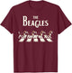 The Beagles Funny Retro Music Men Women Kids Funny Beagles T-Shirt - T-Shirt | Maroon