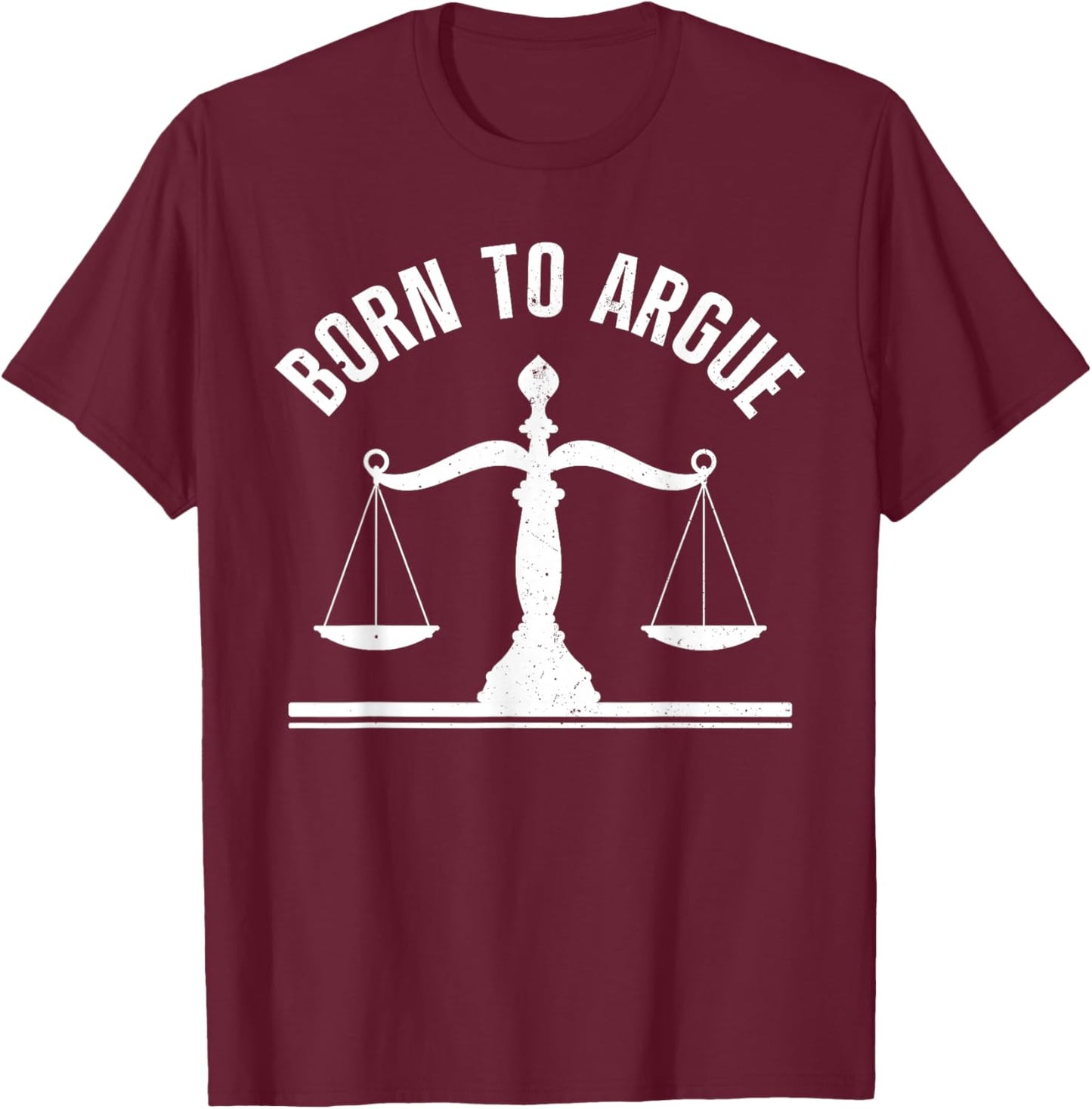 Cool Lawyer Art Women Law Justice Paralegal Attorney T-Shirt - T-Shirt | Maroon