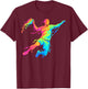 Handball Man Child Boy T-Shirt - T-Shirt | Maroon