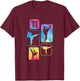 Karate Taekwondo 11 Years for Girl T-Shirt - T-Shirt | Maroon