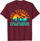 San Clemente T-Shirt - T-Shirt | Maroon