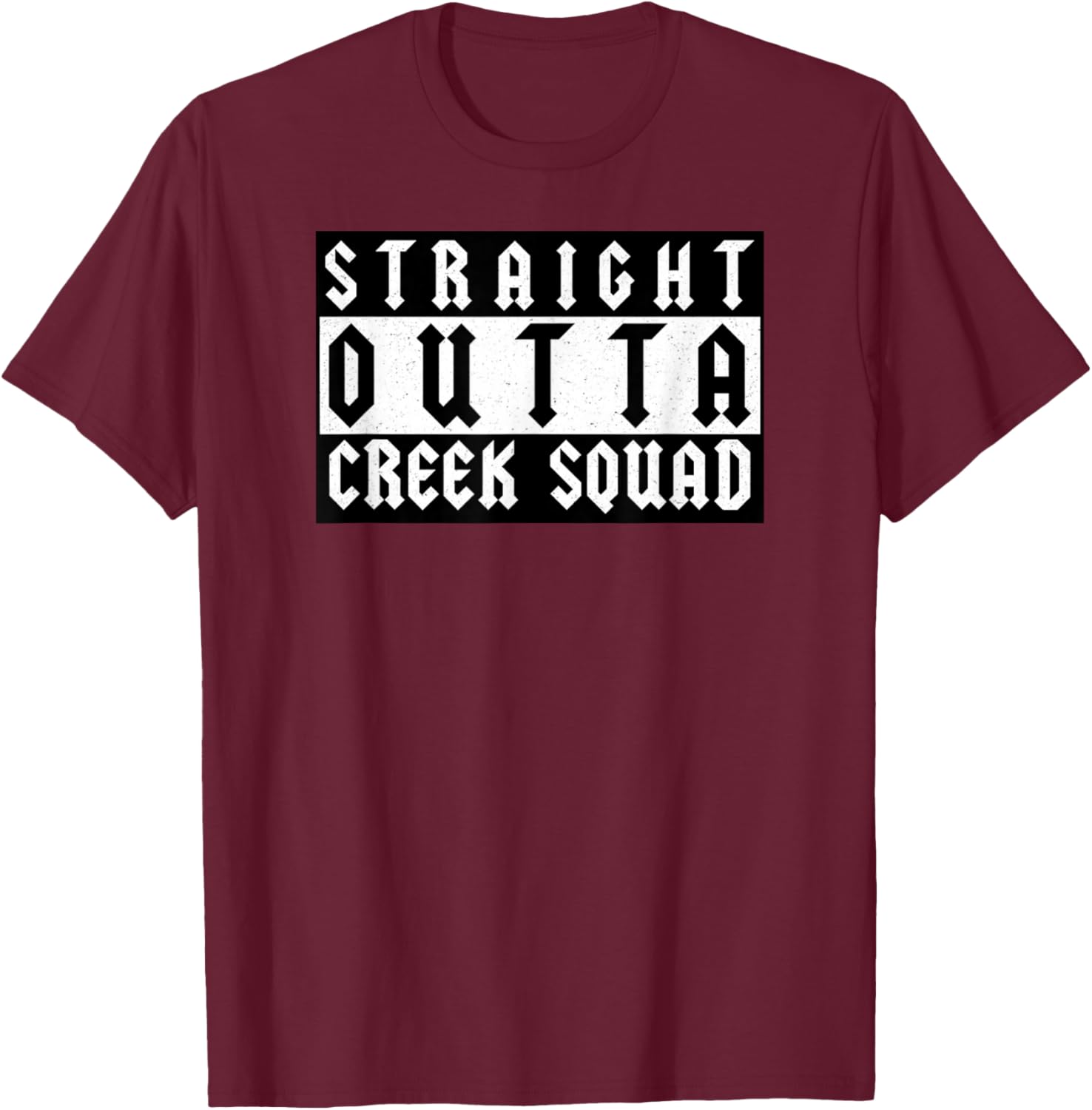 Upchurch Creek Squad T-Shirt - T-Shirt | Maroon