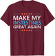 Make My Intestines Great Again Colon Surgery Recovery IBS T-Shirt - T-Shirt | Maroon