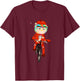 Chicleteira Bicicicleteira Secret Steal Brainrot Rare T-Shirt - T-Shirt | Maroon