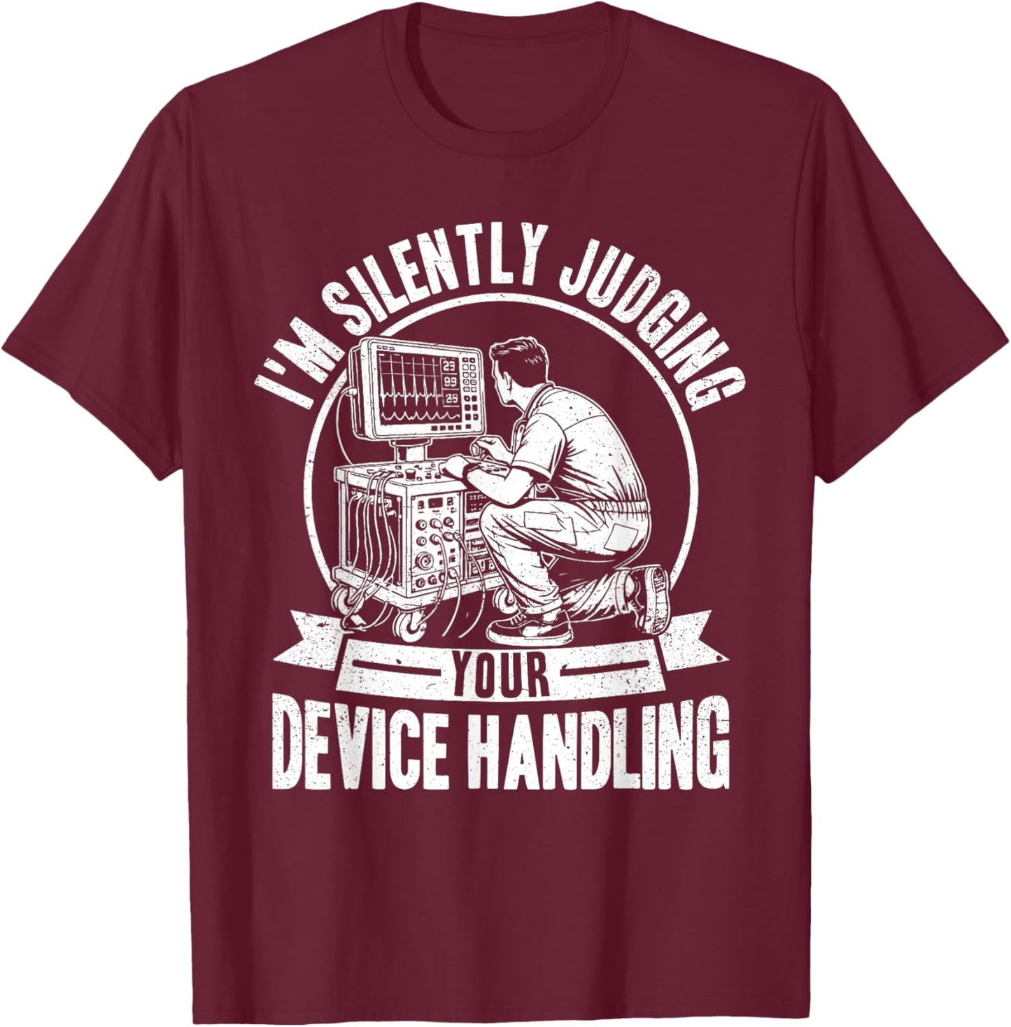 Biomed tech T-Shirt - T-Shirt | Maroon