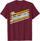 South Dakota State Jackrabbits Retro Performer Blue T-Shirt - T-Shirt | Maroon