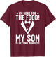 Father of The Groom Funny Groom's Dad of The Groom Dad T-Shirt - T-Shirt | Maroon