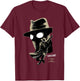 Marvel Spider-Noir B. Reilly Big Face T-Shirt - T-Shirt | Maroon